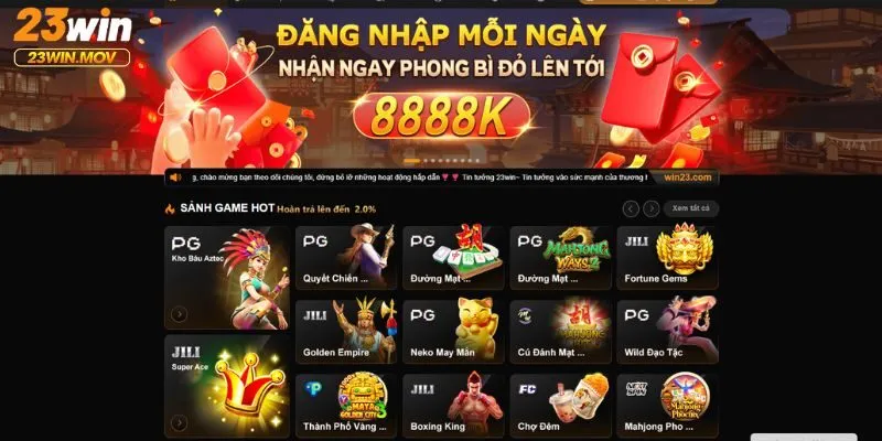 Sân chơi 23WIN năm 2025 an toàn, minh bạch